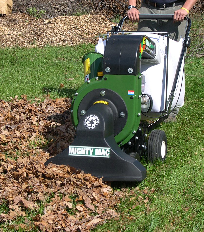 Mighty Mac VCB Blower at work