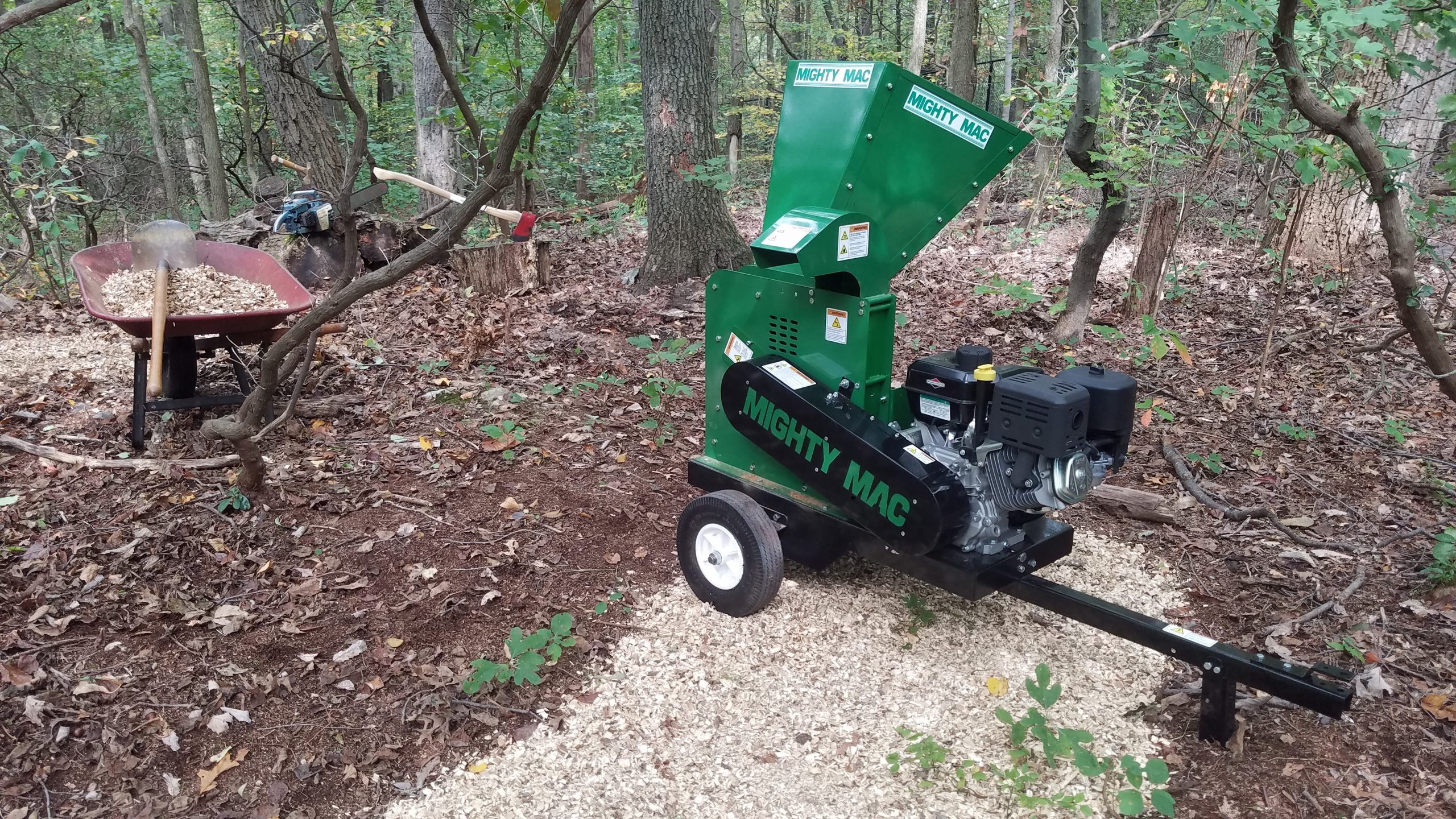 Mighty Mac Wood Chipper Owners Manual