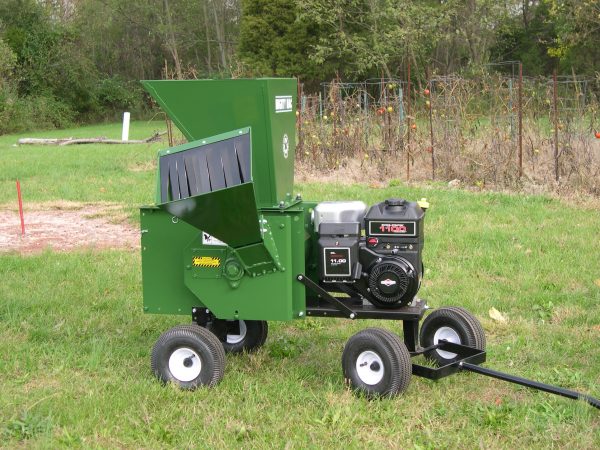 Side Profile of the Mighty Mac Hammermill Shredder Chipper 12P