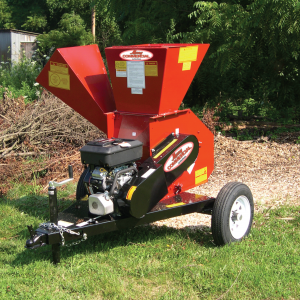 Merry Commercial Shredder-Chipper outside in the sun