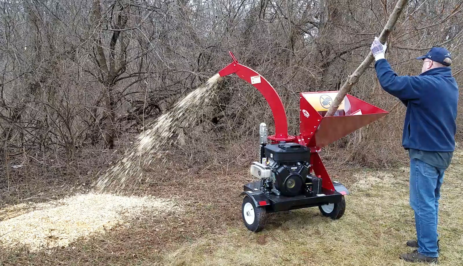 Mackissic Merry Commercial Wood Chipper Wc45